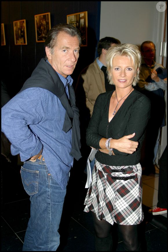 William Leymergie et Sophie Davant sur le plateau de Télématin.
© Guillaume Gaffiot/Bestimage