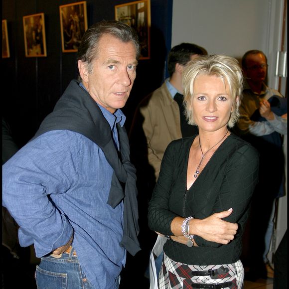 William Leymergie et Sophie Davant sur le plateau de Télématin.
© Guillaume Gaffiot/Bestimage