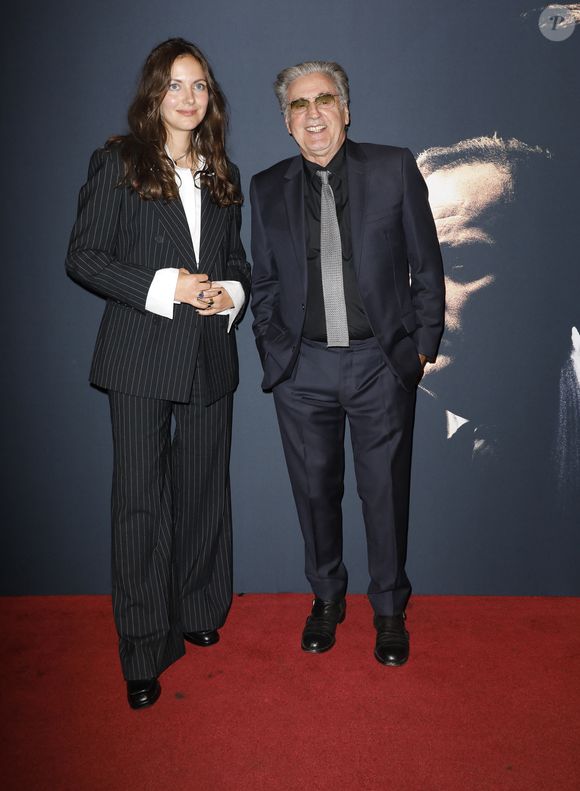 Daniel Auteuil et sa fille Nelly lors de l'avant-première du film "Le fil" au cinéma Arlequin à Paris le 9 septembre 2024.
© Marc Ausset-Lacroix / Bestimage