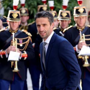 Tony Estanguet - Dîner d'état en l'honneur du président des Etats-Unis et sa femme au palais de l'Elysée à Paris, à l'occasion de leur visite officielle en France. Le 8 juin 2024
© Jacovides-Moreau / Bestimage