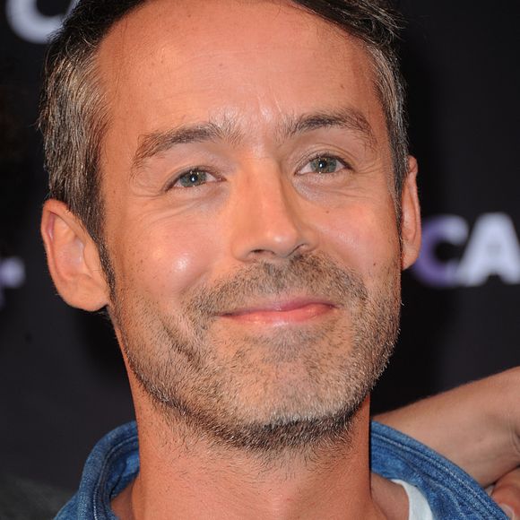 Yann Barthes et l'equipe du 'Petit Journal' lors de la soiree de rentree Canal plus organisee a Paris, le 28 aout 2013 .
Agence / Bestimage