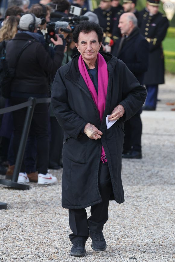 Jack Lang - Hommage national rendu à l'ancien Premier ministre français Lionel Jospin à l'Hôtel des Invalides à Paris le 26 mars 2026. Dominique Jacovides/Bestimage
