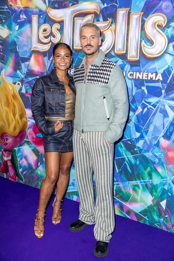 Christina Milian et son mari Matt Pokora (M.Pokora) - Avant-première du film "Les Trolls 3" au cinéma Gaumont Marignan à Paris. Le 11 octobre 2023
© Olivier Borde / Bestimage