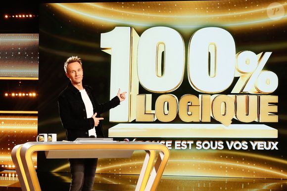 Exclusif - Cyril Feraud lors de l'enregistrement de l'émission "100% logique" présentée par C. Feraud et qui sera diffusée le le 4 octobre 2025 sur France 2 au studio du Lendit à Saint-Denis, France, le 12 mars 2025. © Christophe Clovis/Bestimage
