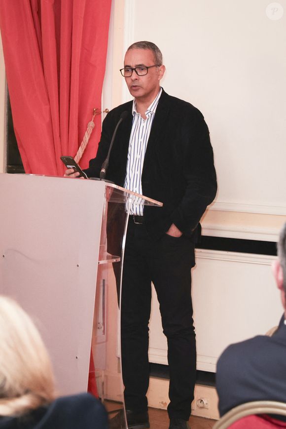 Exclusif - Kamel Daoud - Dîner de la Revue des Deux Mondes à Paris à la Maison de l'Amérique Latine à Paris le 18 décembre 2024. © Jack Tribeca / Bestimage