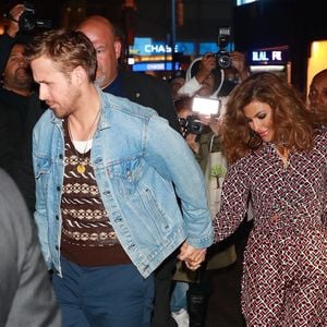 Ryan Gosling et sa compagne Eva Mendes arrivent au Tao à New York le 30 septembre 2017.
Backgrid USA