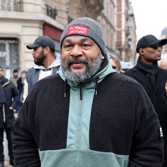 Dieudonné M'Bala M'Bala - Arrivées à l'hommage à Jean-Marie Le Pen en l’église Notre-Dame du Val-de-Grâce à Paris le 16 janvier 2025.

© Cyril Moreau / Bestimage