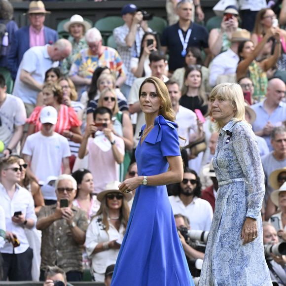 Catherine (Kate) Middleton, princesse de Galles - Personnalités à la finale homme du tournoi de tennis de Wimbledon le 13 juillet 2025.

© Chryslène Caillaud / PsnewZ / Bestimage