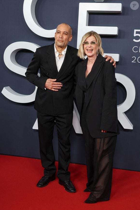 Ben Harper et Michèle Laroque au photocall de la 51ème cérémonie des César à l'Olympia à Paris, France, le 26 février 2025 © Borde-Jacovides/Bestimage