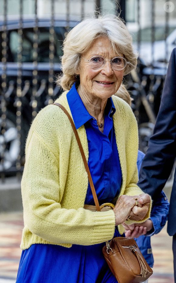 La princesse Irene - Communion du Prince Carlos (fils de Annemarie, duchesse de Parme et de Carlos, duc de Parme) en l'église Saint James the Greater (Sint-Jacobus de Meerderekerk) à La Haye le 4 juin 2023. Photo par Dana Press / Bestimage