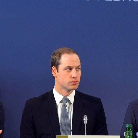 Cela faisait longtemps que le père et son fils n'avaient pas pris le temps de discuter.

Le prince Harry et le duc de Cambridge écoutent le prince de Galles prononcer un discours lors de la conférence sur le commerce illégal d'espèces sauvages qui s'est tenue à Lancaster House à Londres, au Royaume-Uni, le jeudi 13 février 2014. © Stillwell John/PA Photos/ABACA