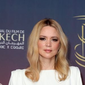 Virginie Efira au photocall de la cérémonie d'hommage à Sean Penn lors de la deuxième journée du 21e Festival international du film de Marrakech, le 30 novembre 2024 à Marrakech, Maroc. © Dominique Jacovides/Bestimage