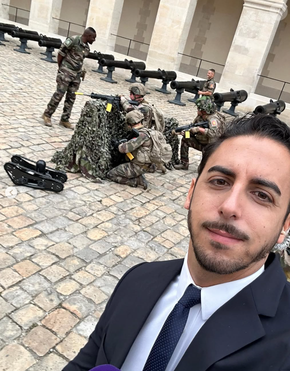 Capture d'écran du compte Instagram de Yani Khezzar