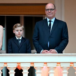 Le prince Albert II de Monaco, Le prince Jacques de Monaco, marquis des Baux lors de la célébration de la fête de la Saint Jean sur la Place du Palais princier de Monaco
© Bruno Bebert / Bestimage