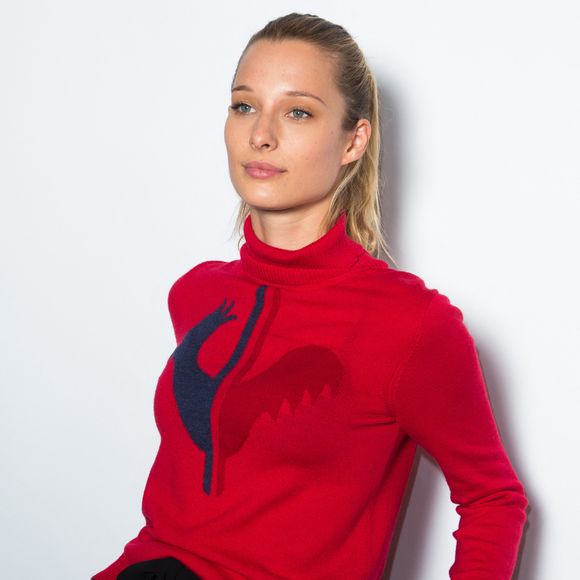 Ilona Smet lors de l'inauguration de la première boutique flagship de Rossignol à Paris, France, le 22 Octobre 2018. Photo by Nasser Berzane / ABACAPRESS.COM.
