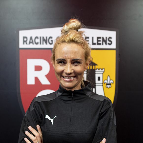 Exclusif - Elodie Gossuin - 3ème édition de la rencontre de football caritative "Match des héros" entre le "RC Lens Légendes" et "L'équipe Unicef" au stade Bollaert-Delelis à Lens le 6 juin 2023.
© Pierre Perusseau / Bestimage