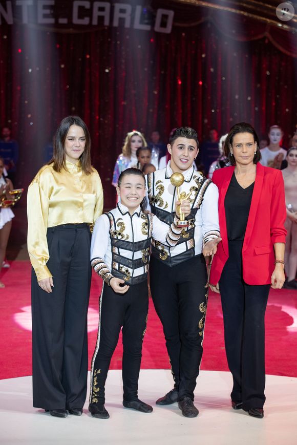 Stéphanie de Monaco s'est confiée dans les colonnes de "Gala" dans une interview exclusive.

La princesse Stéphanie de Monaco et Pauline Ducruet remettent le trophée "Golden Junior" aux frères Martinez. © Olivier HuitelPRM/Bestimage