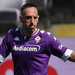 Franck Ribery de l'ACF Fiorenta lors du match de championnat Serie A opposant la Fiorentina à Juventus au stade Artemio Franchi à Florence, Italie, le 25 avril 2021. © Inside/Panoramic/Bestimage
