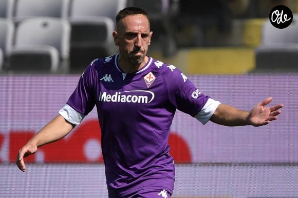 Franck Ribery de l'ACF Fiorenta lors du match de championnat Serie A opposant la Fiorentina à Juventus au stade Artemio Franchi à Florence, Italie, le 25 avril 2021. © Inside/Panoramic/Bestimage