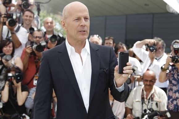 Bruce Willis - Photocall du film "Moonrise Kingdom" pendant le 65ème Festival du films de Cannes en mai 2012. Photo BORDE-MOREAU / BESTIMAGE