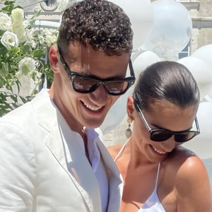 Benjamin Pavard et son épouse Kleofina vivent l'un des plus beaux moments de leur vie.