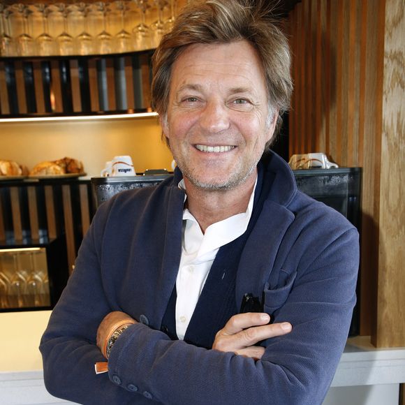 Exclusif - Laurent Delahousse - Déjeuner dans la loge de France Télévision lors des Internationaux de France de Tennis de Roland Garros 2024 - Jour 12, à Paris. Le 6 Juin 2024.  

© Bertrand Rindoff / Bestimage