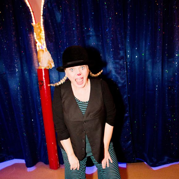 Isabelle Nanty - Backstage du gala de l'Union des Artistes au Cirque d'Hiver a Paris. Le 19 novembre 2013