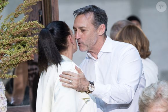 La princesse Stéphanie de Monaco et Daniel Ducruet - Défilé Alter Designs mode homme printemps-été 2020, le premier défilé de Pauline Ducruet dans le cadre de la Fashion Week de Paris à la Cartonnerie à Paris le 18 juin 2019. © Cyril Moreau/Bestimage