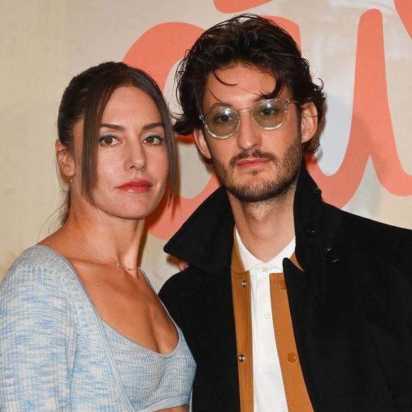 Natasha Andrews et son mari Pierre Niney - Avant-première du film "Les Bad Guys" au cinéma Publicis à Paris. Le 1er avril 2022
© Coadic Guirec / Bestimage