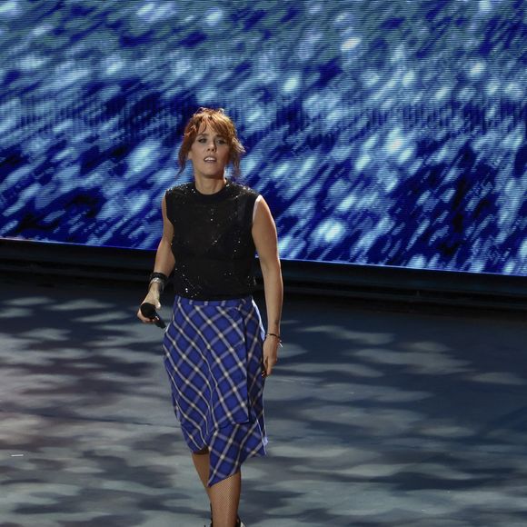 Zaz lors de l'enregistrement de l’émission La Grande Fête de Carcassonne dans la Cité Médiévale de Carcassonne. © Jack Tribeca/Bestimage