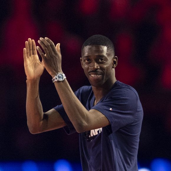 Ousmane Dembélé - Les joueurs du PSG célèbrent leur titre de Champion d'Europe au Parc Des Princes à Paris, le 1er juin 2025.
© Cyril Moreau/Bestimage