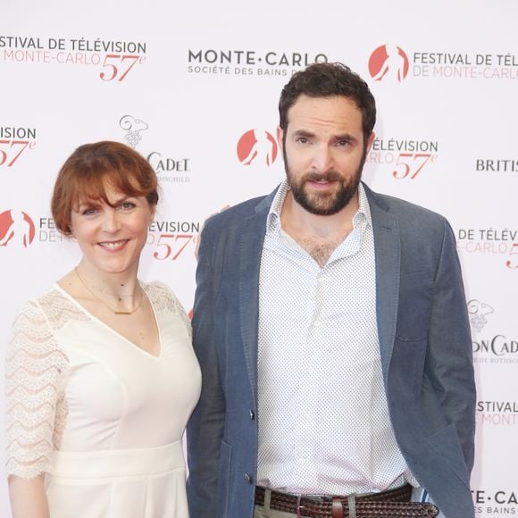 Anne-Élisabeth Blateau et David Mora lors de l'ouverture de la 57ème édition du Festival de la Télévision de Monte-Carlo le 16 juin 2017. 

© Denis Guignebourg / Bestimage