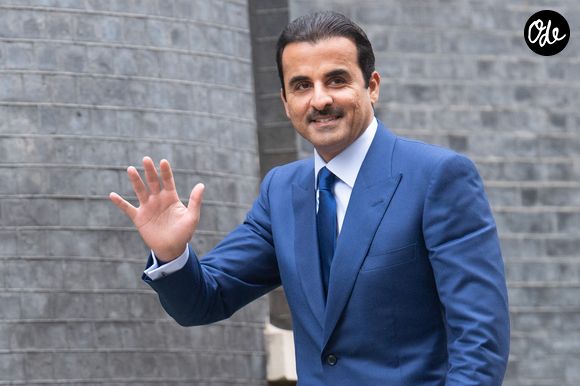 Baptisé "The Maybourne Saint-Germain", l'établissement ouvrira en 2027 avec 101 chambres, 23 résidences de marque, plusieurs restaurants, un spa et trois piscines. 

Le Premier ministre britannique Rishi Sunak reçoit l'émir du Qatar, lee cheikh Tamim ben Hamad al-Thani, au 10 Downing Street à Londres, le 5 mai 2023. 
© Avalon / Panoramic / Bestimage