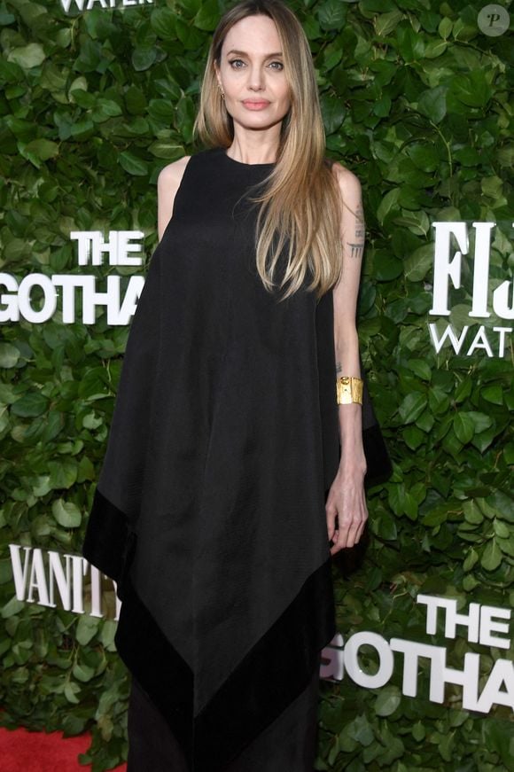 Angelina Jolie assiste aux Gothams 34th Annual Film Awards au Cipriani Wall Street, New York City, NY, USA, 2 décembre 2024. Photo par Anthony Behar/SPUS/ABACAPRESS.COM