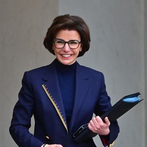 Rachida Dati, Ministre de la Culture, à la sortie du Conseil des ministres au palais de l'Elysée à Paris, le 28 janvier 2026.
© Christian Liewig / Bestimage