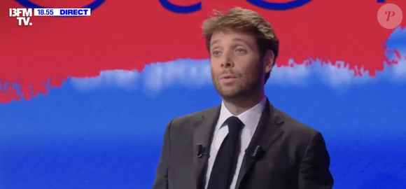 Benjamin Duhamel adresse quelques mots à son oncle, Alain, à l'occasion de son départ de BFMTV, le jeudi 3 juillet 2025