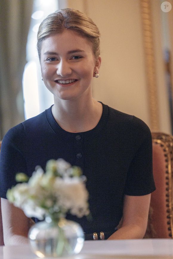 La princesse Elisabeth (La princesse Elisabeth de Belgique) de Belgique reçoit le secrétaire général de l'OTAN avant une réception du Nouvel An pour les représentants permanents et les chefs de mission auprès du Conseil de l'Atlantique Nord, les membres du Secrétariat international et les représentants militaires auprès de l'OTAN, ainsi que les officiers généraux du SHAPE le 15 janvier 2026 à Laeken, Belgique, 15/01/2026 

Photo by Olivier Matthys / Pool / Photonews