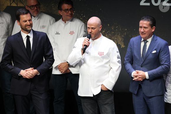 Christopher Coutanceau - Cérémonie du Guide Michelin France 2025 au Centre des Congrès Robert Shuman à Metz le 31 mars 2025. © Jean-Marc Lhomer/Bestimage