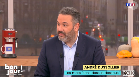 Bruce Toussaint a reçu André Dussollier dans sa matinale "Bonjour!", sur TF1