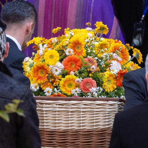 Arrivée du cercueil - Arrivées aux obsèques de Brigitte Bardot en l'église Paroissiale Notre-Dame-de-l'Assomption de Saint-Tropez, France, le 7 janvier 2026.  
© Jacovides-Moreau/Bestimage