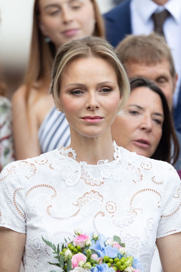 La princesse Charlène de Monaco au 'Pique-nique des Monégasques’, Monaco.6 septembre 2025 © Olivier Huitel/Pool Monaco/Bestimage