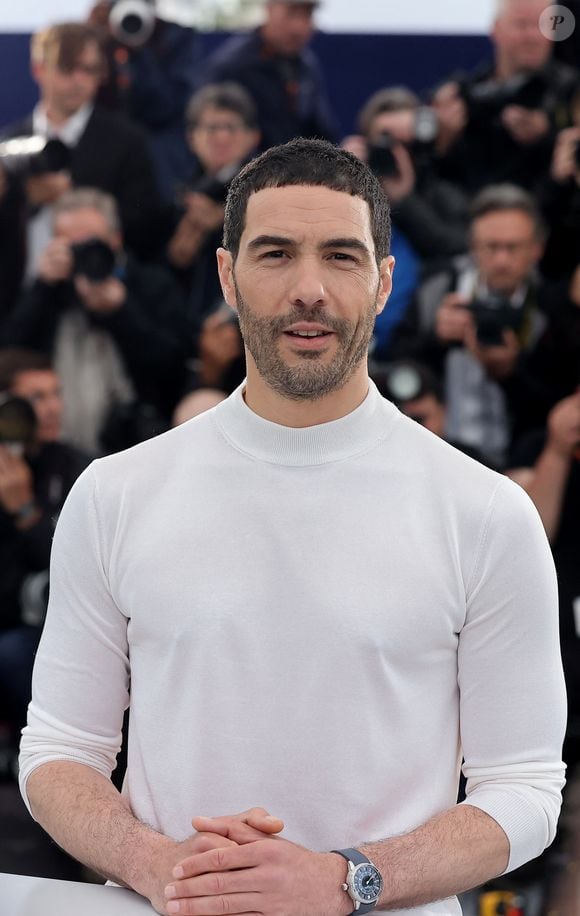 Tahar Rahim - Photocall du film "Alpha" lors du 78ème Festival International du Film de Cannes. © Jacovides-Moreau / Bestimage