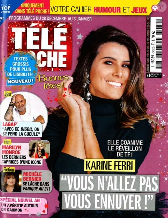 Les confidences de Karine Ferri à découvrir dans le nouveau numéro de "Télé Poche"