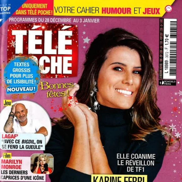Les confidences de Karine Ferri à découvrir dans le nouveau numéro de "Télé Poche"