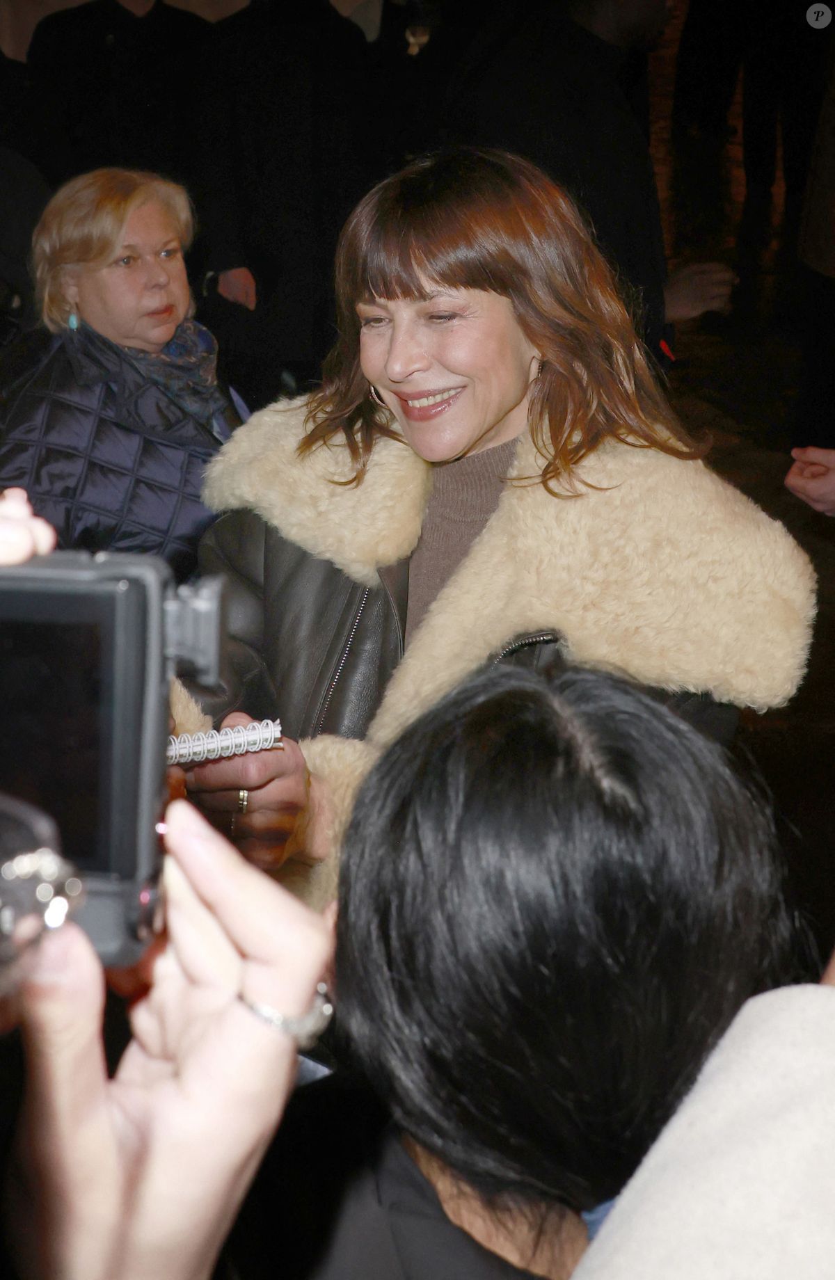 Fashion Week Paris Janvier 2026 2026.Photo : Sophie Marceau - Les célébrités au défilé Jacquemus "Collection ...