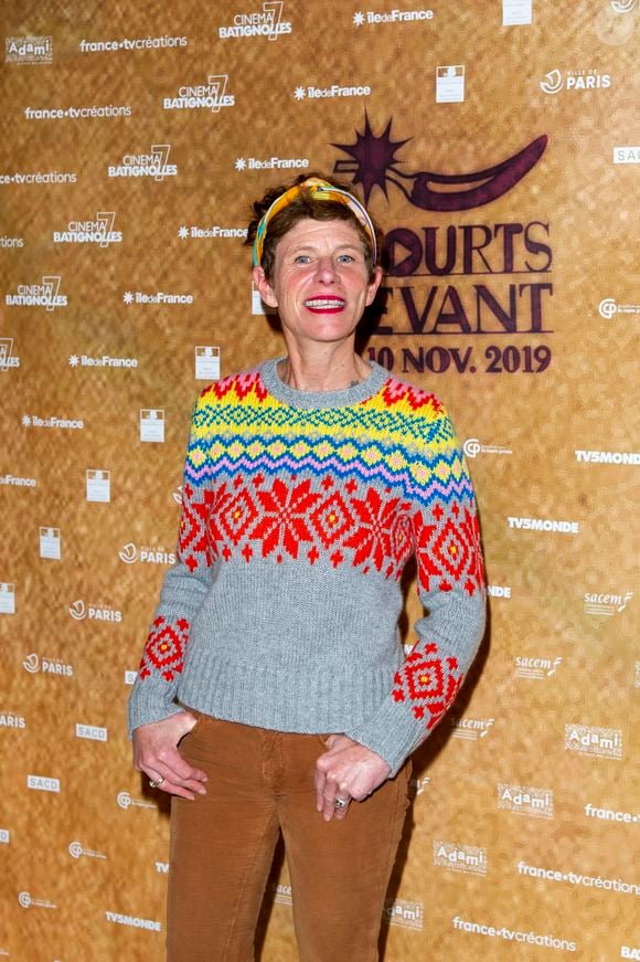 Marion Vernoux lors du Festival des Courts métrage à Paris au cinéma 7 Batignolles le 6 November 2019. © Pierre Perusseau/Bestimage