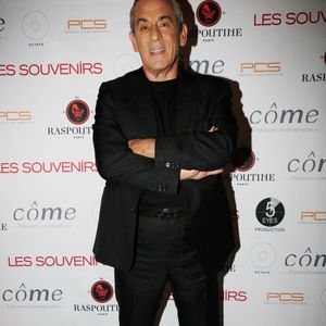 Exclusivité - Thierry Ardisson à la soirée « Les Souvenirs » organisée par 5 Eyes Production (David Koskievic et David Setrouk) au Raspoutine, à Paris, en France, le 12 janvier 2015. Photo de Jérôme Domine/ABACAPRESS.COM