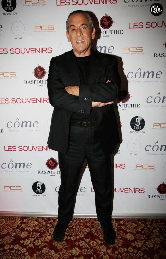 Exclusivité - Thierry Ardisson à la soirée « Les Souvenirs » organisée par 5 Eyes Production (David Koskievic et David Setrouk) au Raspoutine, à Paris, en France, le 12 janvier 2015. Photo de Jérôme Domine/ABACAPRESS.COM