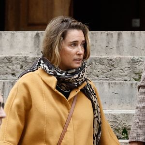 Vahina Giocante avait fait le déplacement ce mercredi 13 novembre.

Vahina Giocante - Personnalités à la cérémonie en hommage à Tchéky Karyo en l'église Saint Roch à Paris le 13 novembre 2025.