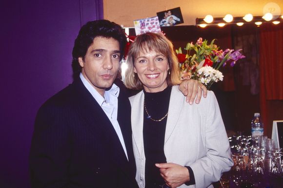 Archives - Frédéric François et sa femme Monique - Frédéric François lors de son premier concert à l'Olympia à Paris. © Jean-Claude Woestelandt / Bestimage